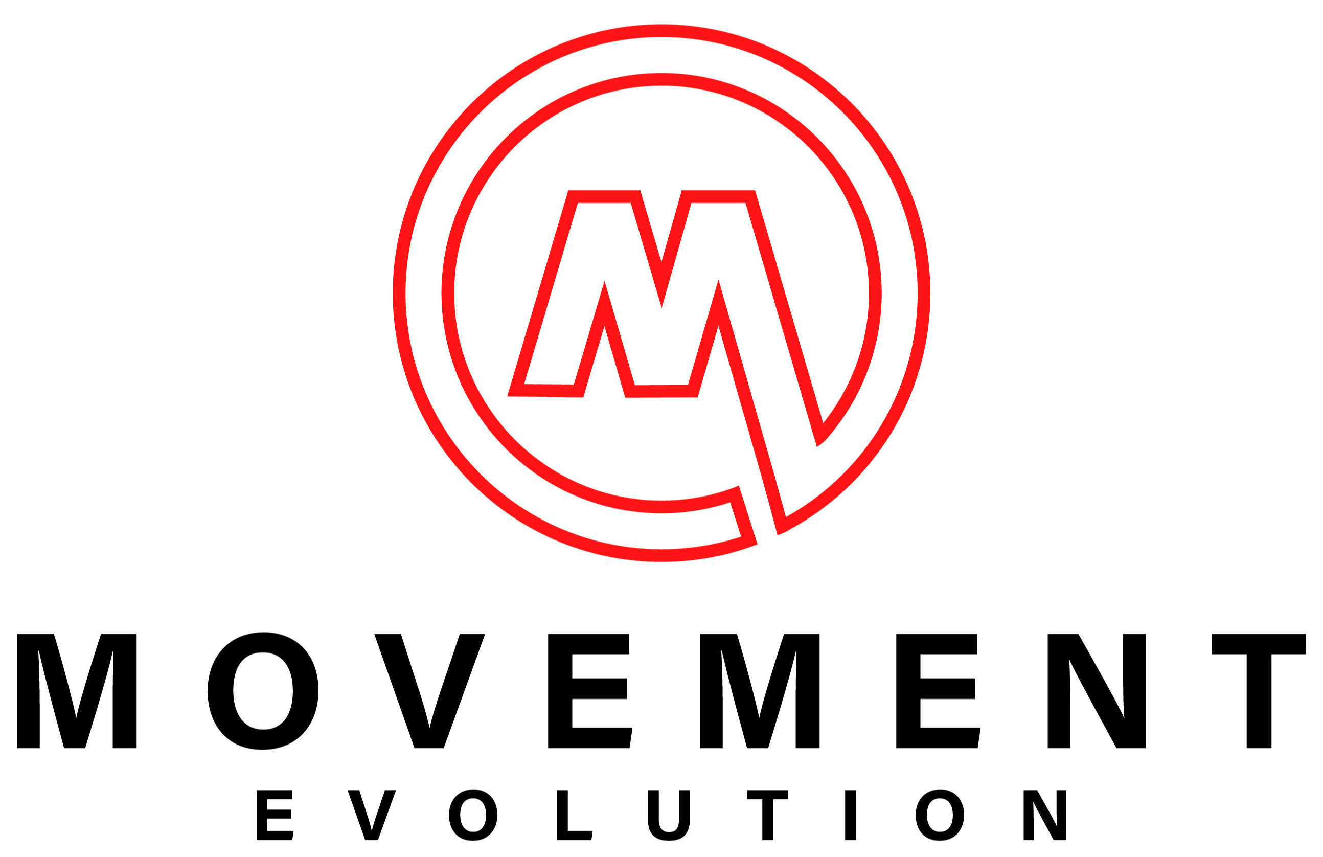 Movement Evolution logo -white background red logo-1